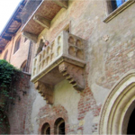 Balkon von 'Romeo und Julia' in Verona