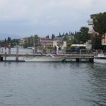 Bootsanlegestelle am Gardasee