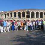 vor der Arena in Verona